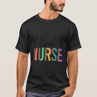 Lvn Nurse Leopard Licensed Vocational Nurse Lvn Nu T Shirt