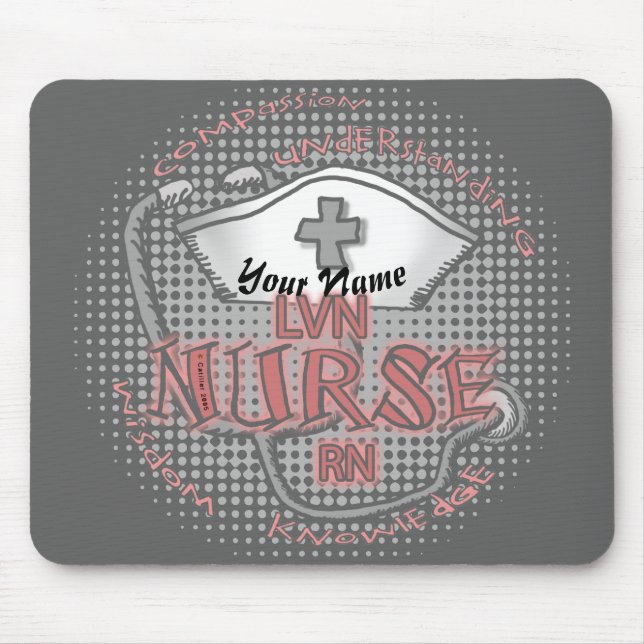 LVN-sjuksköterska Axiom  Musmatta (Framsidan)