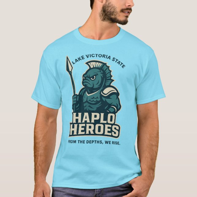 LVSU Haplo Heroes - Sjö Victoria State Universitet T Shirt (Framsida)