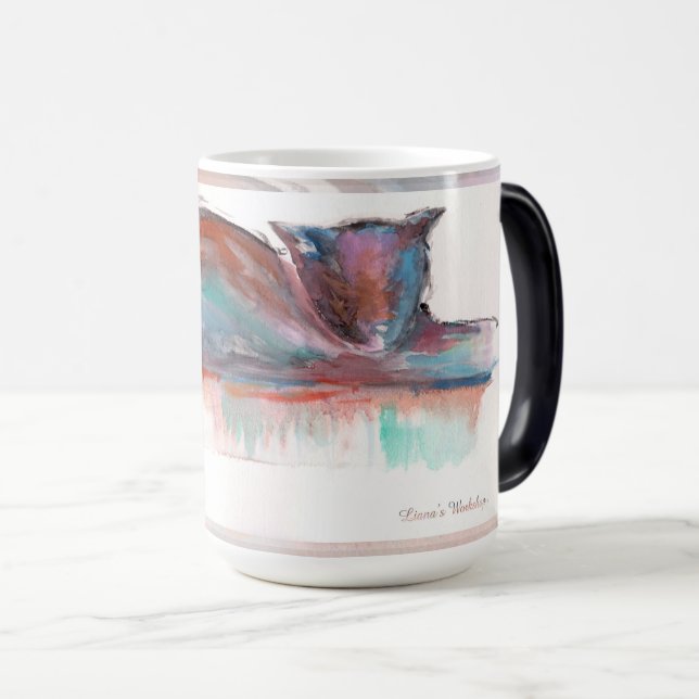 LW-kattungemugg Magisk Mugg (Framsida höger)