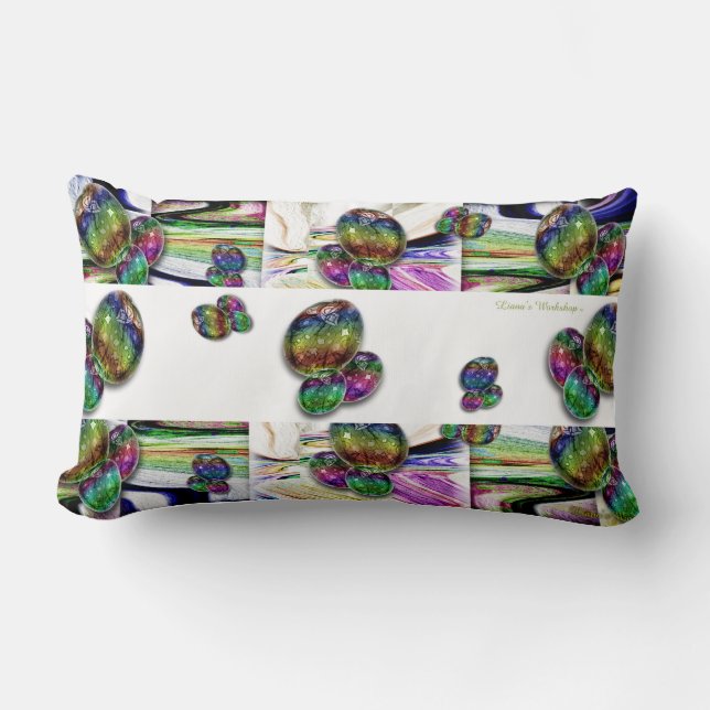 LW-påskägget kudder Lumbarkudde (Framsida)