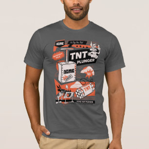 LWILE E. COYOTE™   ACME TNT Dynamite Plunger T Shirt
