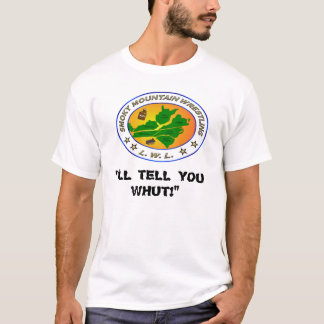 LWLS rökiga berg som brottas T-skjortan T-shirt