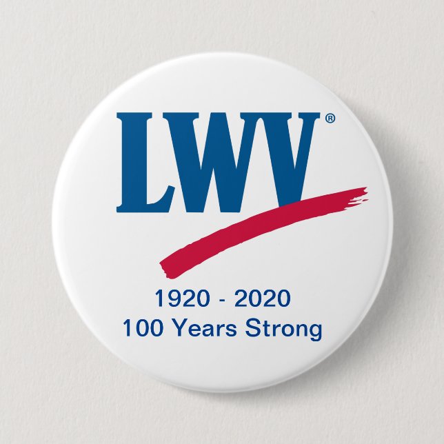 LWV 100 år Stark knapp (Framsida)