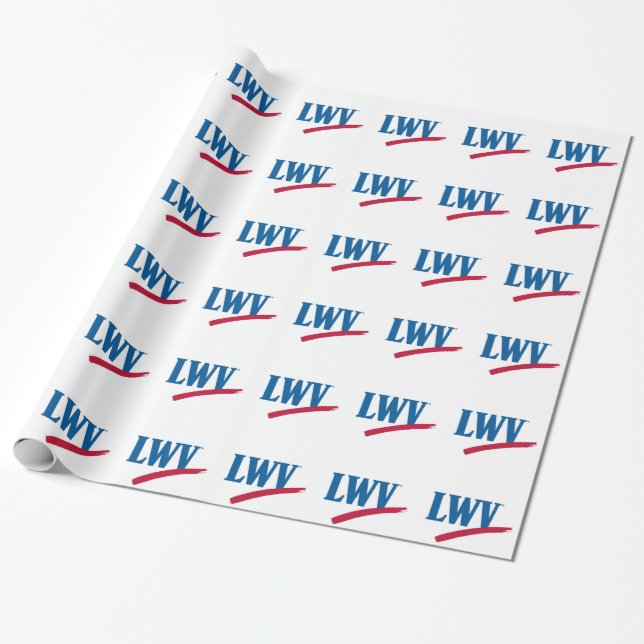 LWV Wrapping Papprare från LWVKA Presentpapper (Utrullad)