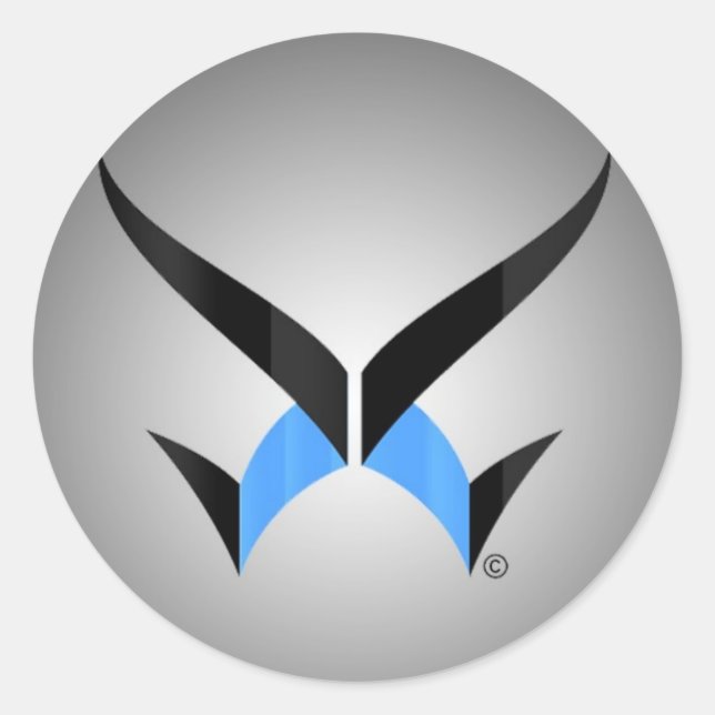Lx Sticker Runt Klistermärke (Framsida)