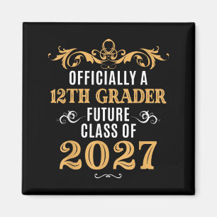 Ly A 12:e klass Future Cl 2027 Vintage Första dage Magnet