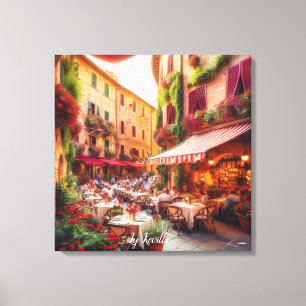 Ly Kevilla (Italienska Restaurant Print Series) Canvastryck