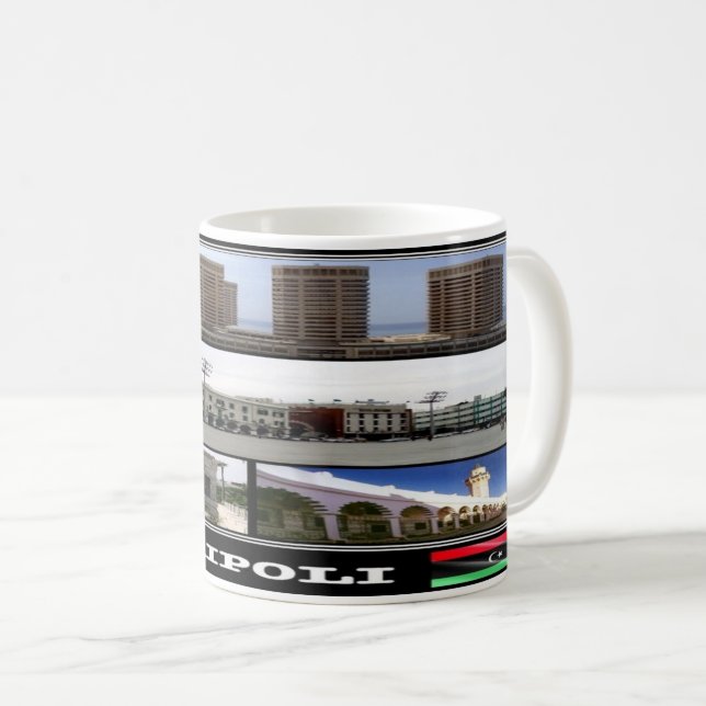 LY Libyen - Tripoli - Kaffemugg (Framsida höger)