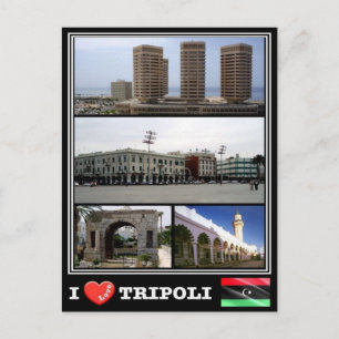 LY Libyen - Tripoli - Vykort