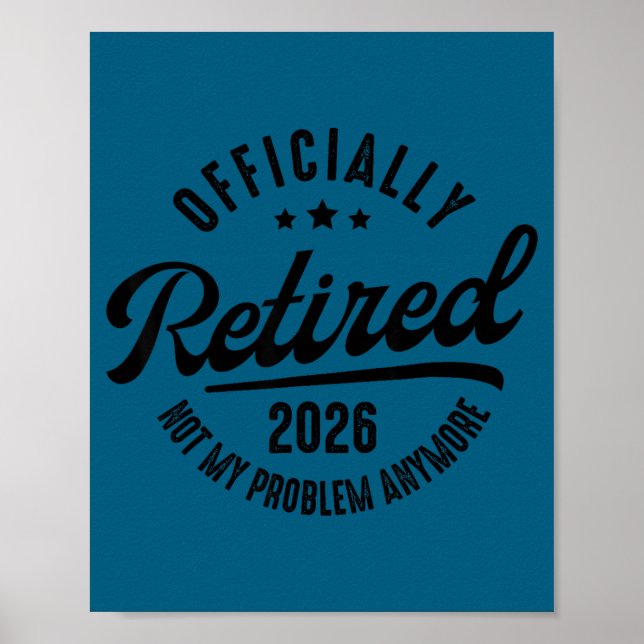 Ly Pensionerad Inte Mitt Problem Längre Pension 20 Poster (Framsidan)