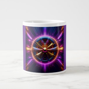Lyapunov Fractal Manipulated Manipulated Jumbo Mugg