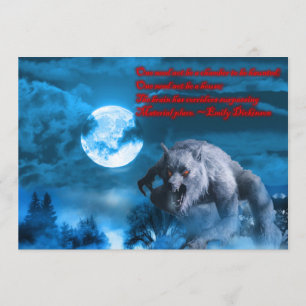 Lycan Halloween fest inbjudan