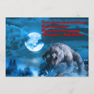 Lycan Halloween fest inbjudan