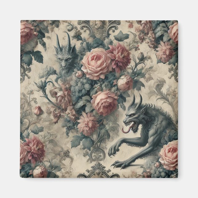 Lycans & Lullabies - Gothic Victorian Design Magnet (Framsidan)