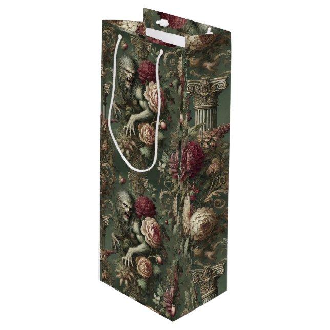 Lycanthrop Verdant - Gothic Blommigt Design (Framsidan Vinklad)