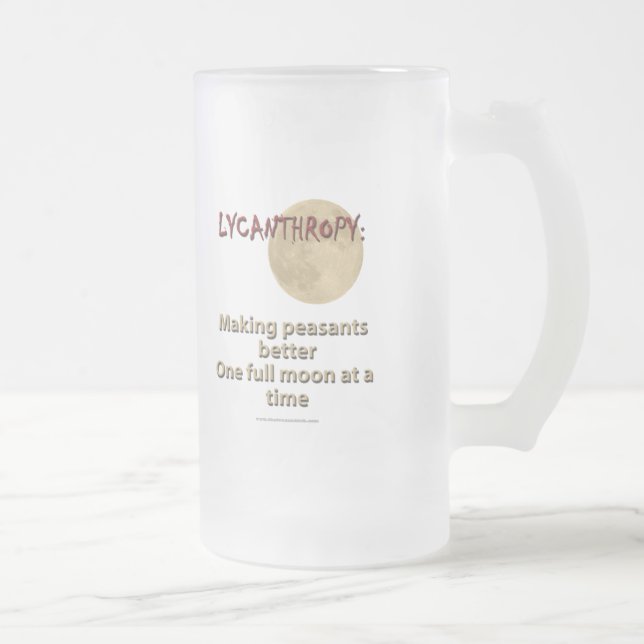 Lycanthropy Frostat Ölglas (Höger)