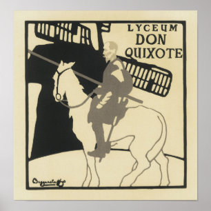 Lyceum Don Quixote, Beggarstaffs Poster