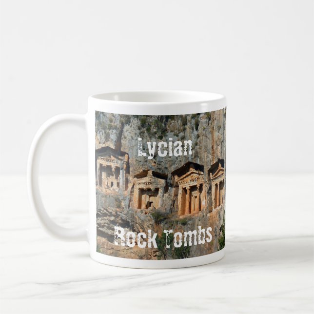 Lycian Sten Grav Mugg (Vänster)