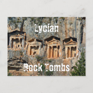 Lycian Sten Grav vykort