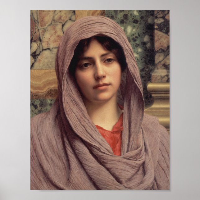 Lycinna John William Godward CC0946 Cardstock Poster (Framsidan)