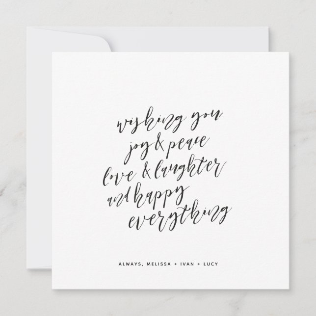 Lycka Allt Julkort (Framsida)