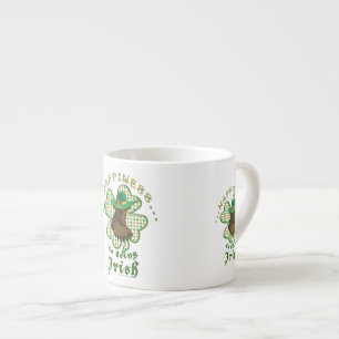 Lycka är Att vara irländare Espressomugg