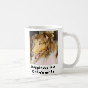Lycka är en Collies leende Kaffemugg