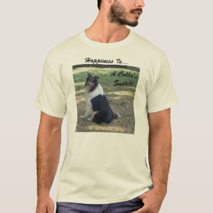 Lycka är... En Collies Smile. T Shirt