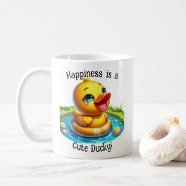 Lycka är en Cute Ducky Coffee Mugg (1)