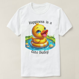 Lycka är en Cute Ducky T-Shirt (1)