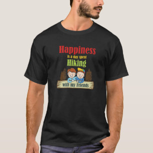 Lycka är en dag som tillbringas med att hysa mina t shirt