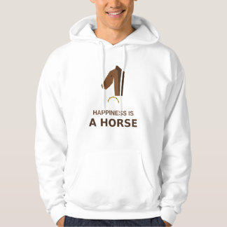 Lycka Är En Häst – Hästälskarepresent Hoodie