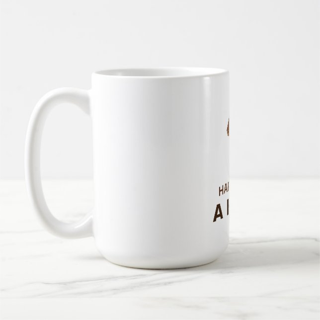 Lycka Är En Häst – Hästälskarepresent Kaffemugg (Vänster)