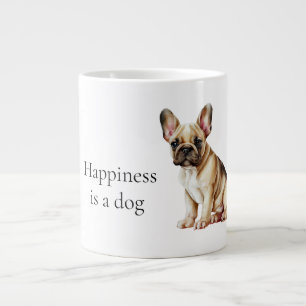 Lycka är en Hund Jumbo Mugg