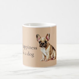 Lycka är en Hund Kaffemugg