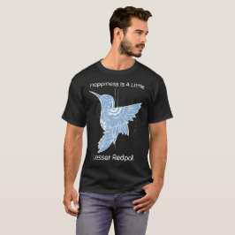 Lycka Är En Liten Gråsiska Fågelskådare T Shirt