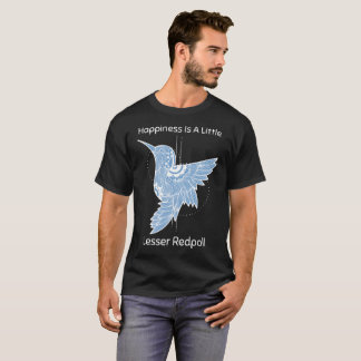 Lycka Är En Liten Gråsiska Fågelskådare T Shirt