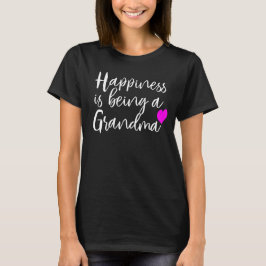 Lycka är en mormor t shirt