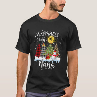 Lycka är en Nana-julafton mormor T Shirt