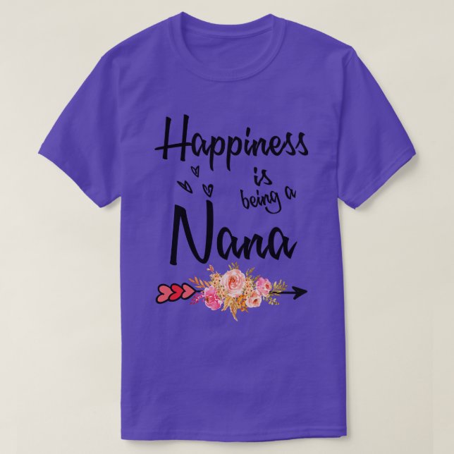 Lycka är en Nana T Shirt (Design framsida)