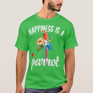 Lycka är en Parrot Macaw Parrot Bird T Shirt