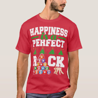 Lycka är en Perfekt RackFunny Bassäng Billiard Pla T Shirt