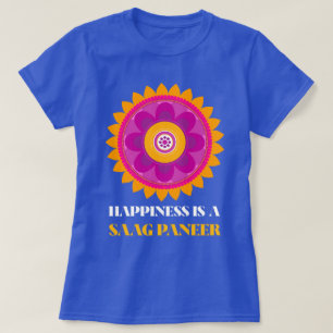 Lycka Är En Saag Paneer Curry Älskare T Shirt