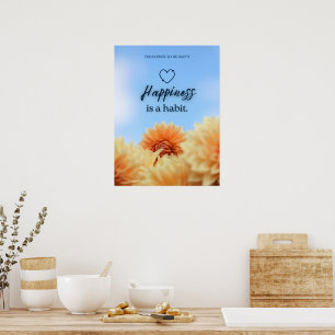 LYCKA ÄR EN VANA POSTER