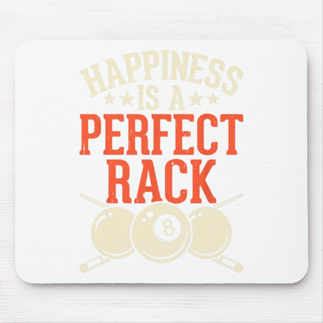 Lycka är ett Perfekt Rack 1 Musmatta (Framsidan)