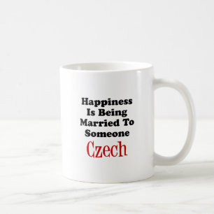 Lycka är gift med någon tjeck kaffemugg