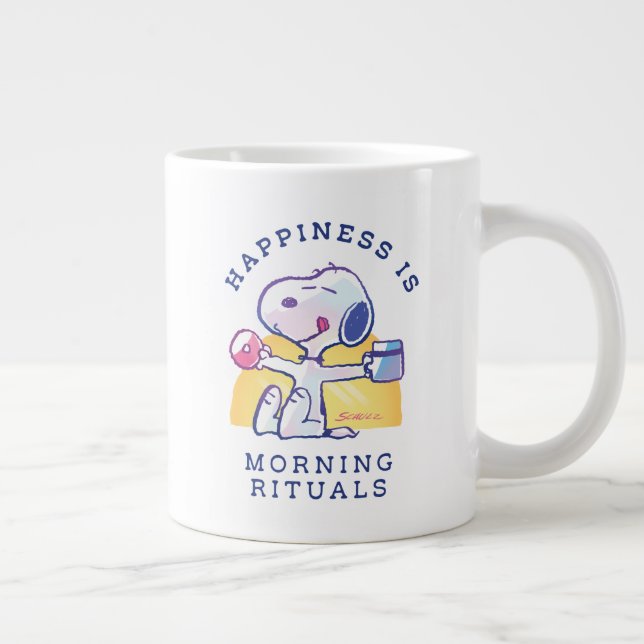 Lycka är God morgon Rituals Jumbo Mugg (Höger)