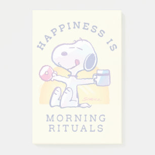 Lycka är God morgon Rituals Post-it Block