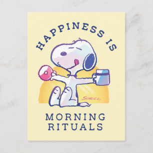 Lycka är God morgon Rituals Vykort